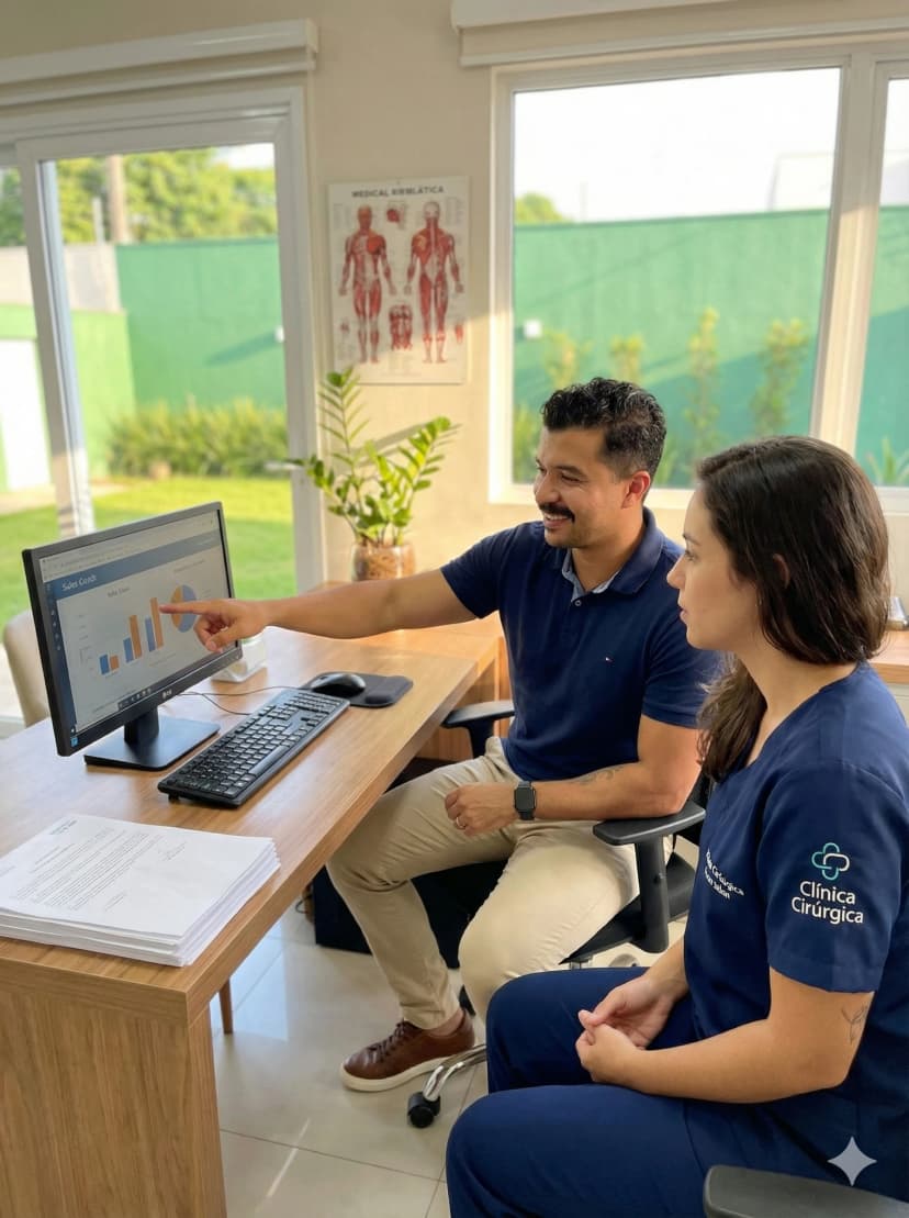 Equipe do meucliente.io trabalhando em novas inteligências